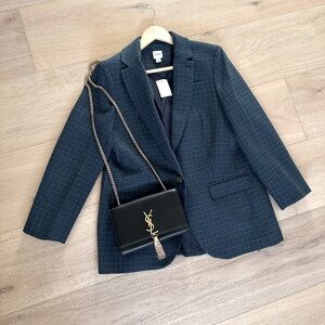 NWT JCREW plaid blazer Med 10P